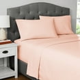 thumbnail image 2 of Mainstays 2-Piece 300 Thread Count Pink Blush Cotton Blend Percale Pillowcase Set, King, 2 of 8