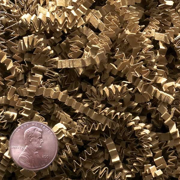 Kraft Crinkle Paper by CRINKLE CUT by Paper Mart