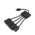 thumbnail image 1 of Connecteur de Câble Micro USB OTG pour Concentrateur de Charge, Séparateur pour Téléphone Intelligent, Tablette, PC, 1 of 4