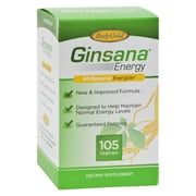 Pharmatron Alan James Ginsana Energy - 105 Veg Caps (Pack of 1)