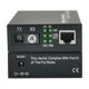 thumbnail image 4 of Transceptor de fibra óptica de 1 par, 100 Mbps, 20 km, monomodo, fibra óptica, convertidor de medios Gigabit SC, 1310/1550 nm, enchufe estadounidense, 4 of 8