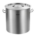 thumbnail image 2 of 53QT Stainless Steel Stock Pot with Lid - Multi-Purpose Cooking Pot for Soup, Stew, Pasta, Canning - Kitchen Sauce Pot with Ergonomic Handles, 2 of 7