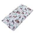 thumbnail image 3 of 2 Pack Elastic Breathable Baby Crib Sheets, Hourglass Shaped Rectangle and Oval Fitted Mattress Covers, 3 of 3