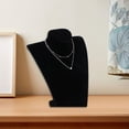 thumbnail image 3 of Collar de gargantilla Yinane cadena en Capas plata, 3 of 8