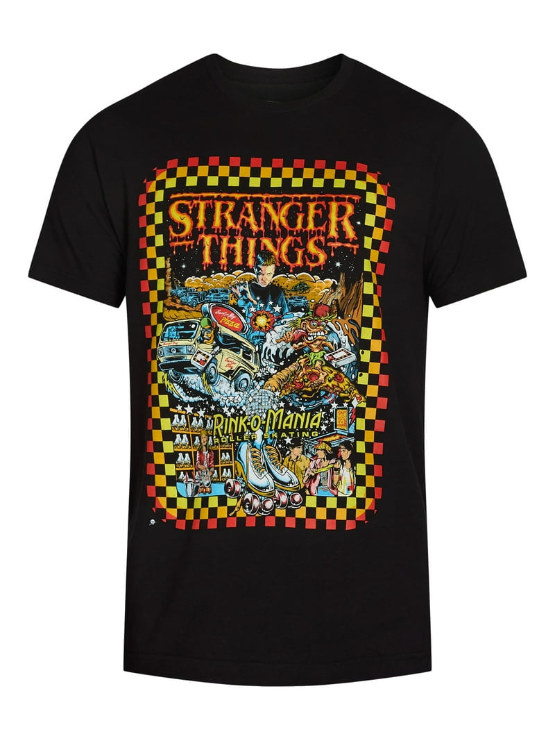 Stranger Things men's Rink-O-Mania Tee - Sizes S-3XL - Walmart.com