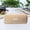 Beige, variant on Retro Vertical Rib Corduroy Solid Color Pencil Pouch Blank Custom Label Full-Length Matching Zipper Large Capacity Flexible Storage Portable Organizer for Office
