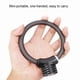 thumbnail image 3 of Candado de anillo Greeniant para bicicleta antirrobo portátil color verde, 3 of 6
