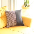 thumbnail image 1 of Boho-Chic Decorative Houndstooth Jacquard Pillow Covers, 1 of 8