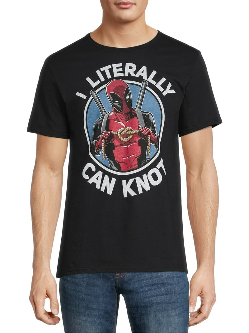 Deadpool Men's Big Men's Graphic Tee 2-Pack, Sizes SM-3XL