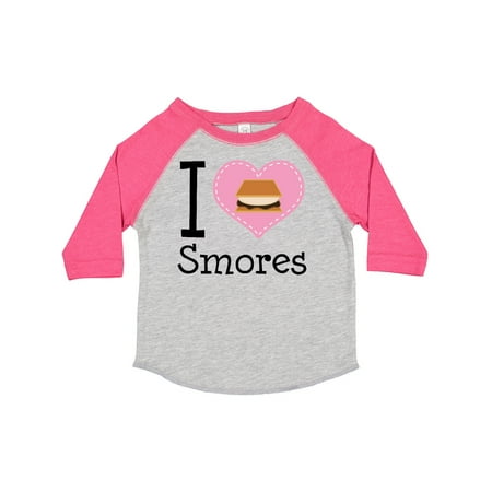 

Inktastic I Love Smores Gift Toddler Toddler Girl T-Shirt