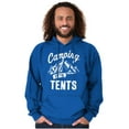 thumbnail image 5 of Camping Its In Tents Funny Outdoors Hoodie Sweatshirt Women Men Brisco Brands M, 5 of 6