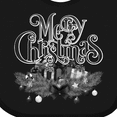 thumbnail image 4 of Inktastic Merry Christmas Boys or Girls Baby Bib, 4 of 4