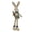 A, variant on 23.22" Easter Long Legged Bunny Decor, Large Easter Plush Bunny Figurine, Rustic Soft Doll, Spring Decoration, Standing Rabbit Statue Figure For Home Decoration And Desktop Easter Bunny Figur
