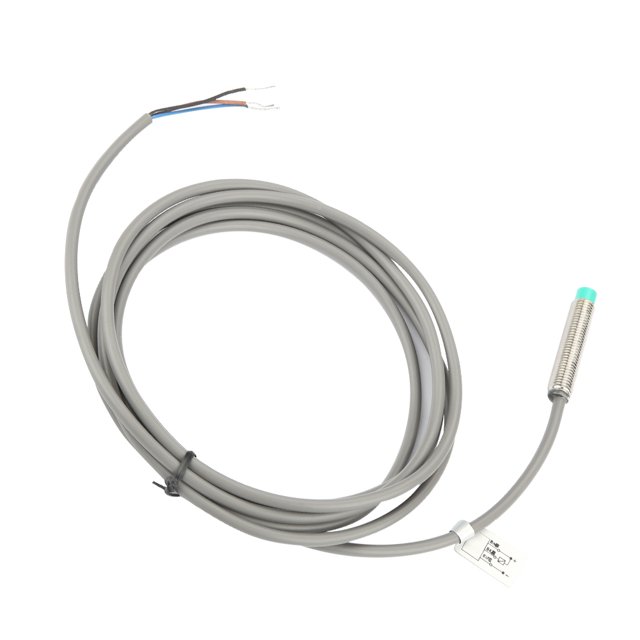 NPN NO Sensor de proximidad, detector de sensor de interruptor de proximidad inductivo de 3 hilos y 2 mm, 0-36 VCC Sensor de proximidad Spptty Electricista