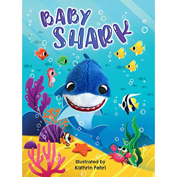 Pre-Owned Baby Shark - Finger Puppet Board Book - Novelty (Board book) 1952137497 9781952137495