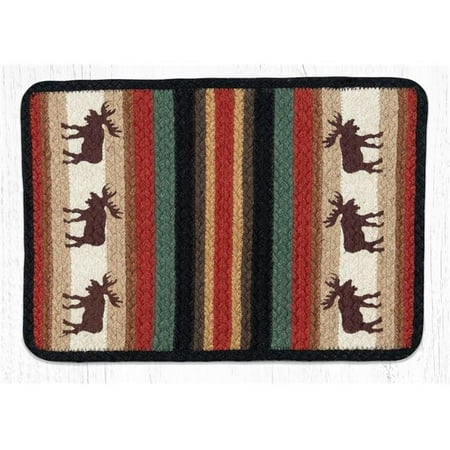 

Capitol Importing 59-PMV019M 13 x 19 in. V-19 Moose Oblong Printed Placemat