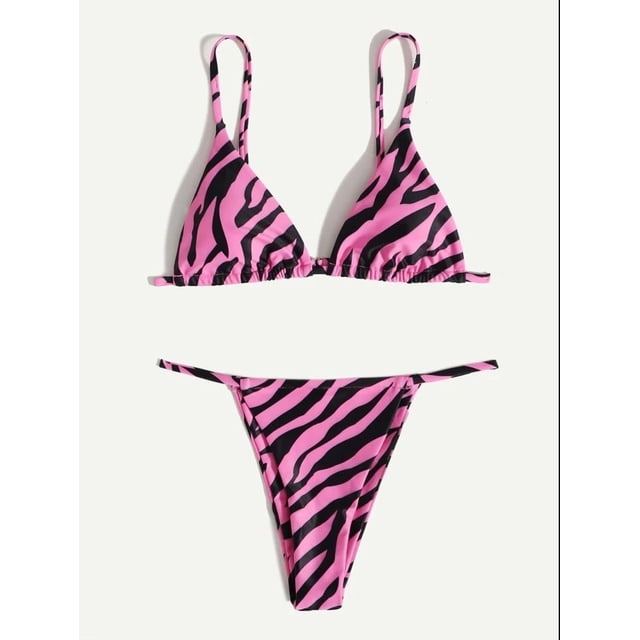 Traje de baño de 2 piezas para mujer, trajes de baño para mujer, traje de baño de mujer de cintura alta con cordones, bikini, traje de baño de acero con espalda descubierta y abertura, traje de baño p