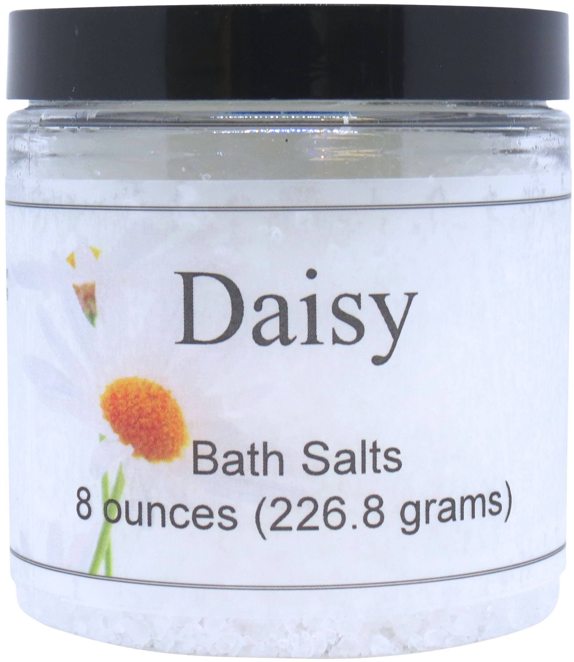 Daisy Bath Salts by Eclectic Lady, 8 ounces