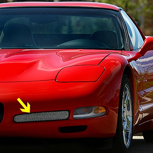 C5 ZO6 Style Corvette Fog Light Screen With Housing Includes Both Sides