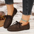 thumbnail image 2 of Casual Flat Shoes Pointed Toe Lace Up Comfortable On Walking Sneakers, 2 of 9