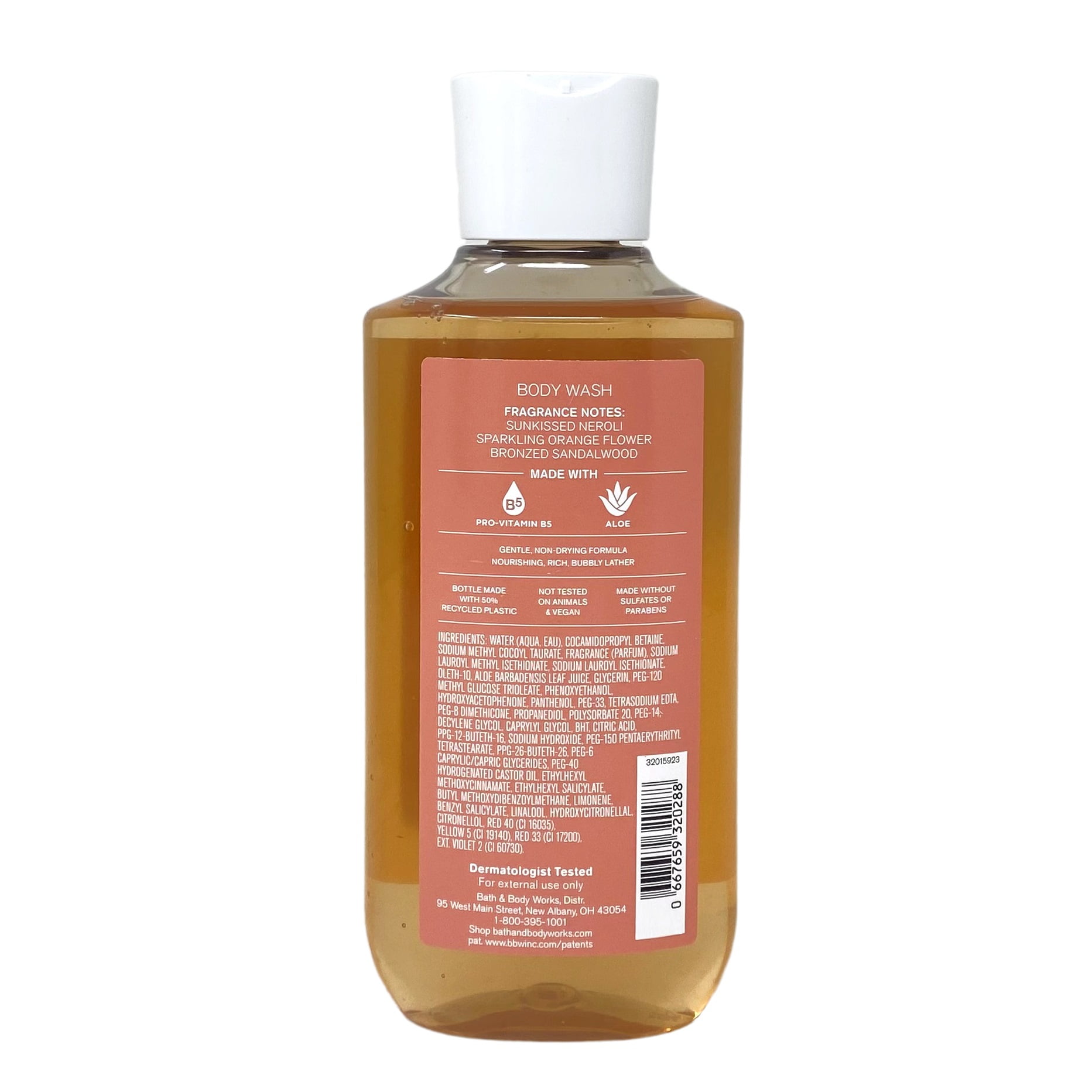 Bath & Body Works In The Sun 2 Pack Body Wash Bundle with a Natural Oats Bar Soap - Full Size