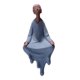 thumbnail image 1 of Pequeña estatua de monje Buda, figuras de mesa para oficina, colecciones de adornos para macetas. Orando, 1 of 4