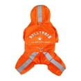 thumbnail image 1 of Dog Raincoat With Clear Hood Poncho Rain Jacket For Small Medium Dogs Nighttime Reflective Strip Pet Raincoat Hot Pink XXL, 1 of 3