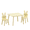 Cream Yellow, variant on Kids Table and 2 Chairs Set, PAPROOS 3-Piece Wooden Table and Chairs Set for Toddler, Activity Table Play Table Study Table for Kids, Bear & Tiger Set for Playroom, Classroom