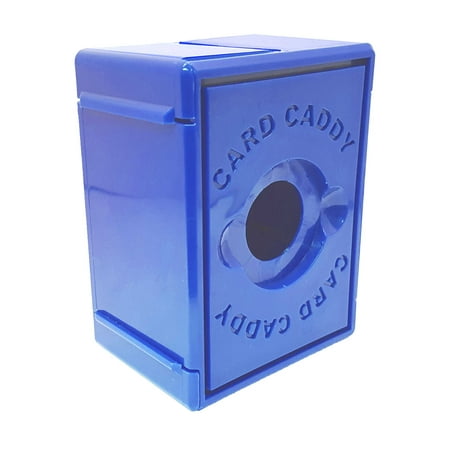 Card Caddy Double Decker Blue