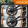 thumbnail image 2 of ALLTIMES 58T Rear Sprocket for Sur Ron for Segway X160 X260, Anodized CNC Billet 7075 Aluminum Increase Racing Sprocket, 2 of 9