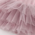 thumbnail image 6 of Bainana Child Girls Dress Ballet With Mesh Skirt And Back Rhinestone Detail Short Sleeve Tutu Leotard For Dance Performance Little Kids Cute Fashion Modern Fit Dresses Pink1 Size 5-6 Years, 6 of 8
