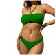 thumbnail image 2 of Traje de baño para mujer, moda, cómodo, estampado, bikini, traje de baño de color liso para mujer, conjuntos de bikinis, trajes de baño para mujer, 2 of 7