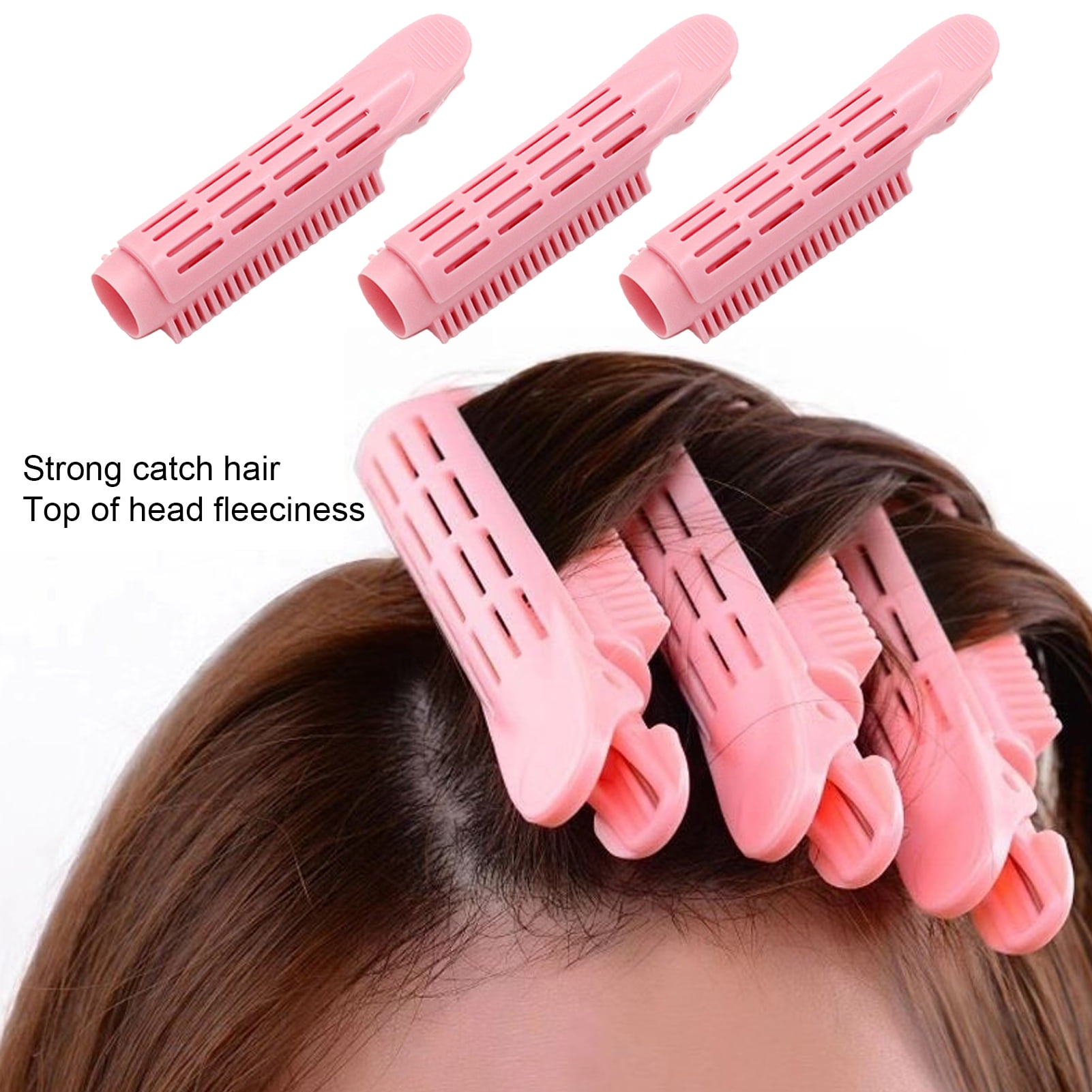 GOODLIEST Hair Puff Clips 3 Pcs Make Hairstyle Twist Convenient No Harm Puff Hair DIY Hair Curlers GOODLIEST Hair Puff Clips 3 Pcs Make Hairstyle Twist Convenient No Harm Puff Hair DIY Hair Curlers