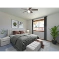 thumbnail image 5 of Mainstays 44 inch Hugger Indoor Ceiling Fan with Light Kit, Satin Nickel, 5 Blades, Reverse Airflow, 5 of 15