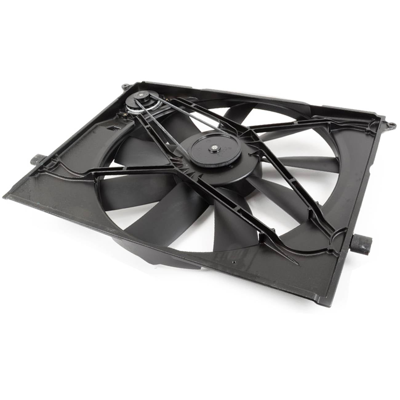 Bapmic 2205000093 Radiator Cooling Fan & Brushless Motor Compatible with Mercedes-Benz W220 CL500 CL55 S430 S500 