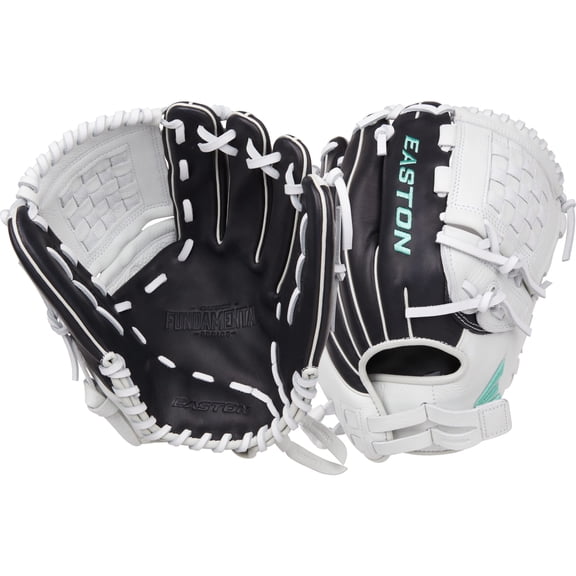 Easton Fundamental Fastpitch Series Glove | RHT | 12-Inch | 2-Piece Basket Web