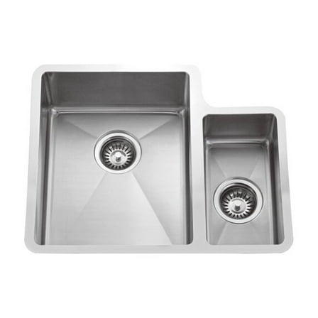 BarclayFennel 23" Double Bowl Stainless