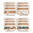 thumbnail image 5 of Ocean Turtle Stair Treads for Wooden Steps Indoor Runner Rug Carpet, Summer Beach Underwater Coral Fish Sea 10 Pieces Peel and Stick Staircase Step Treads Covers Washable Throw Door Mats, 30"x8", 5 of 6