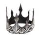 thumbnail image 5 of Corona de rey para hombre Macarena Tiara Headband Headwear Plata, 5 of 7