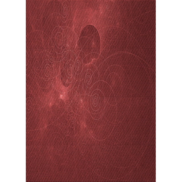 Ahgly Tapis Rectangulaire Lavable en Machine Intérieur Transitionnel Rouge Canneberge, 2 Pieds x 3 Pieds