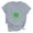 Gray, variant on ZZwxWA Short Sleeve St. Patrick's Day Tops for Women Irish Lucky Clover Shamrock T-Shirts Loose Crewneck Festival Graphic Tees