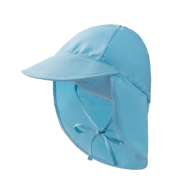 Sombrero para el sol con protección solar para niños Sombrero de playa transpirable de color sólido