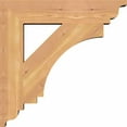 thumbnail image 4 of Ekena Millwork 4"W x 20"D x 28"H Thorton Craftsman Rough Sawn Bracket, Douglas Fir, 4 of 4