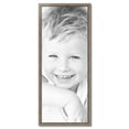 thumbnail image 2 of ArtToFrames 19" x 47" Silver Picture Frame, 19x47 inch Silver Wood Poster Frame (WOM-5023), 2 of 7