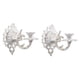 thumbnail image 4 of 2 candelabros de pared, candelabros de pared, candelabros de pared vintage, candelabros de metal para banquetes, patios,, 4 of 9