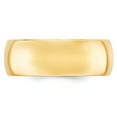 thumbnail image 2 of Primal Gold 14 Karat Yellow Gold 8mm Standard Comfort Fit Band Size 13, 2 of 5