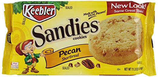 Keebler, Sandies, Shortbread Cookies, Pecan - Walmart.com - Walmart.com