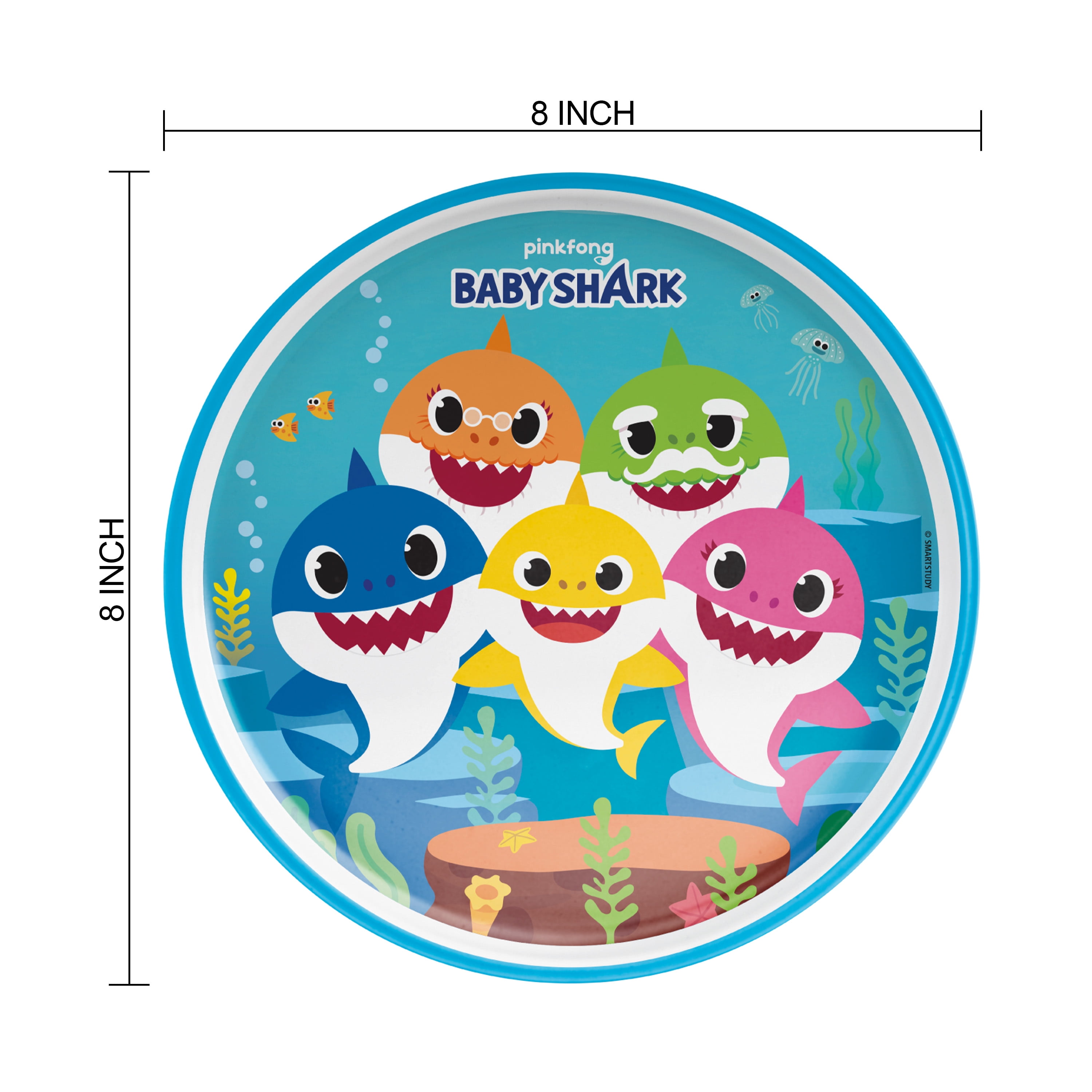 Glad for Kids Sharks GladWare Medium Lunch Square Macao