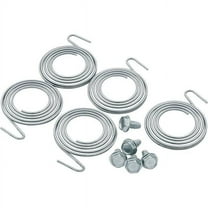 Allstar Performance ALL44109 Lug Nut Screw/Spring - Steel - Zinc Finish - for Allstar Glueless Lug Nuts - Set of 5