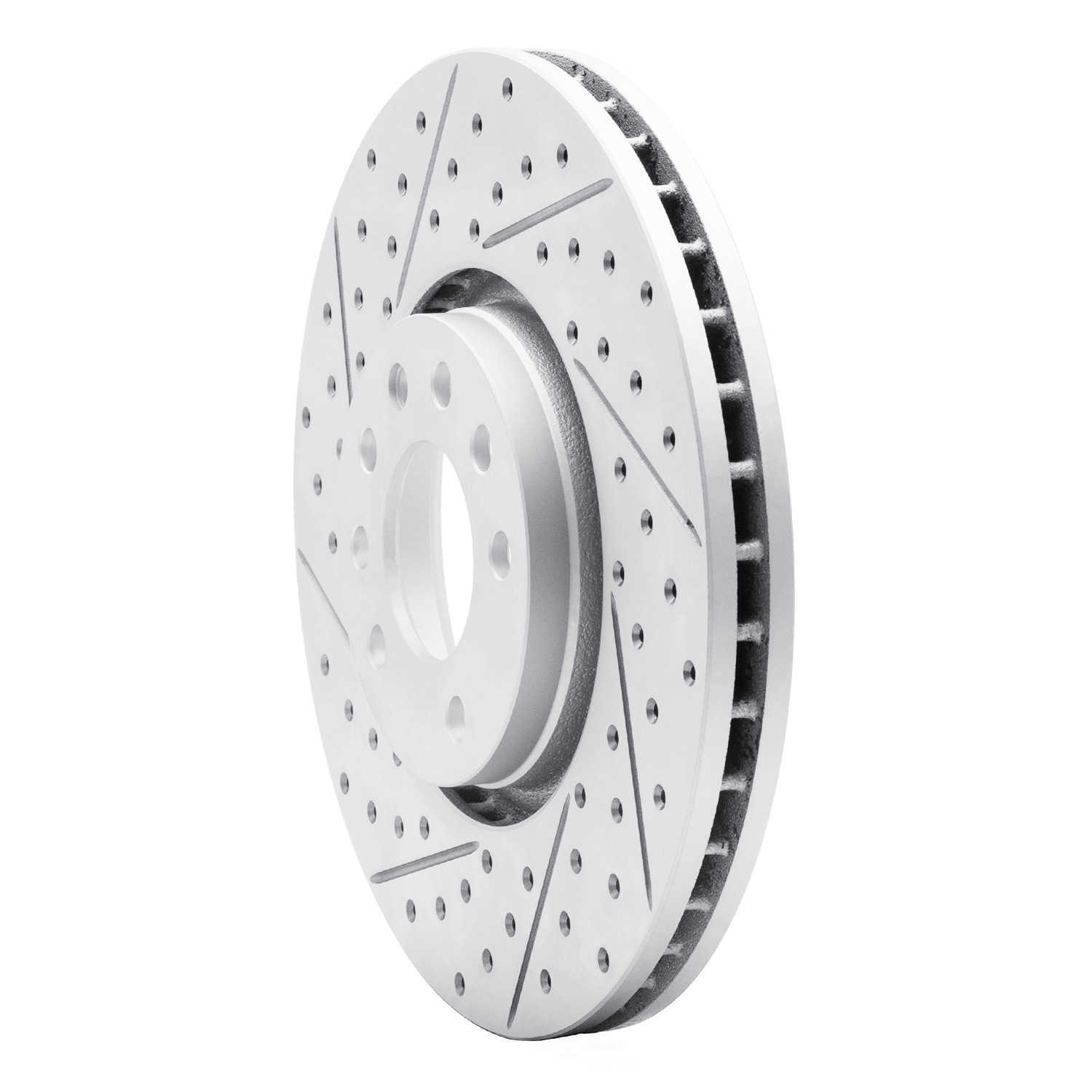 Dynamic Friction Company 830-65019L DFC Geoperformance Rotor - Drilled and Slotted